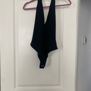 Good American Elegant Black Top